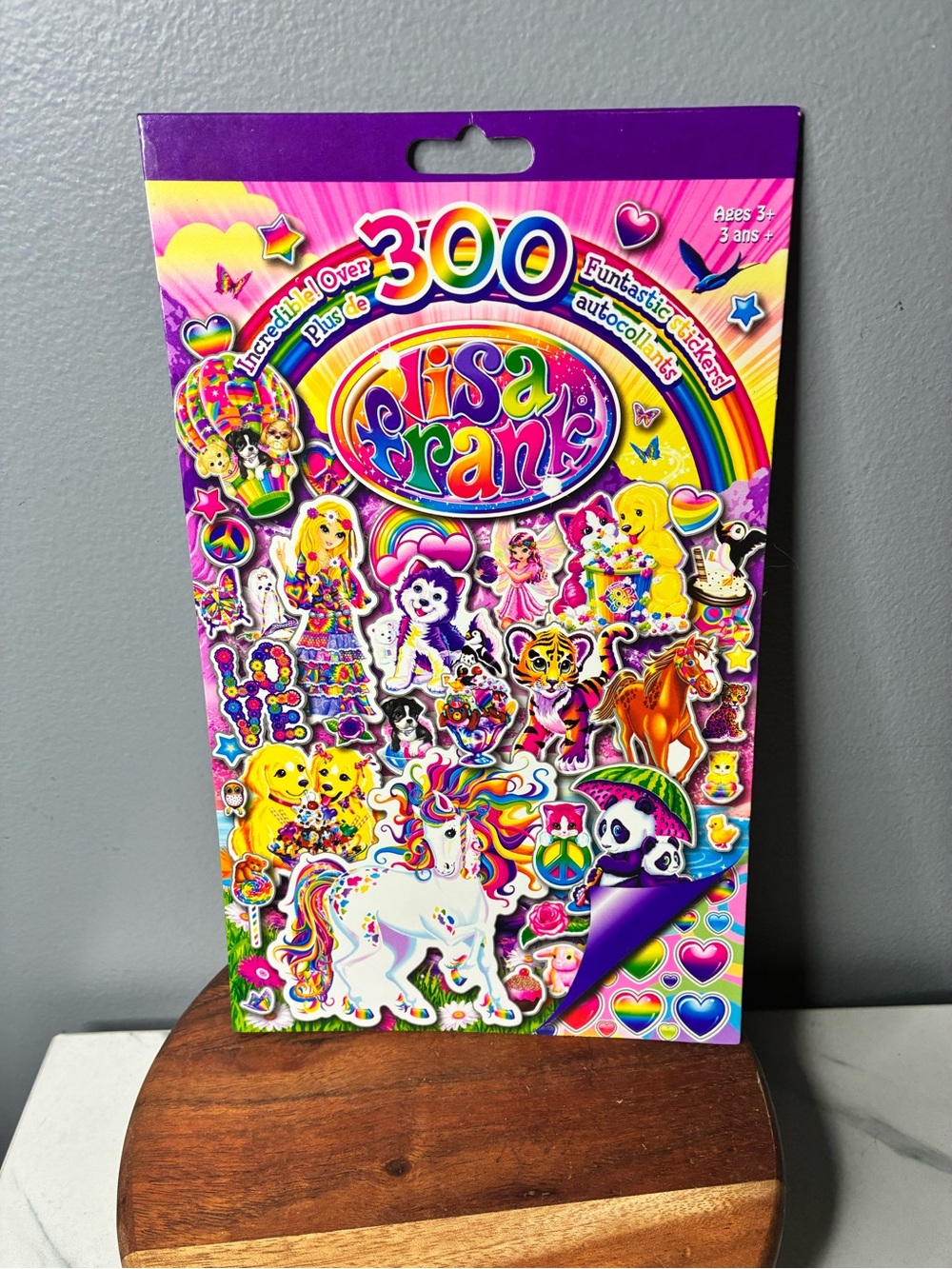 Lisa Frank Sticker Book Over 300 Stickers